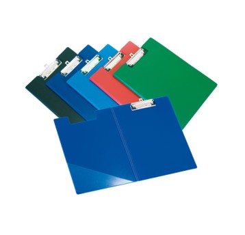 CLIPBOARD PP PODWÓJNY CZERWONY 1,2MM