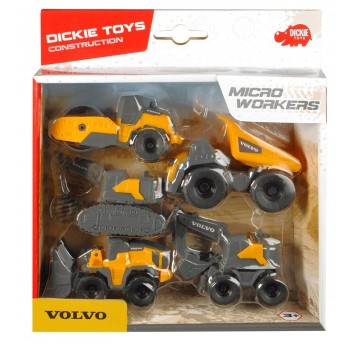 CONSTR 5-PAK POJAZDÓW BUDOWLANYCH VOLVO 0991