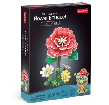 CUBIC FUN BUKIET KWIATÓW KAMELIE 3020
