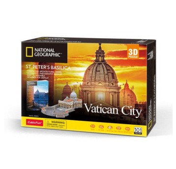 CUBIC FUN PUZZLE 3D BAZYLIKA ŚW PIOTRA 9971