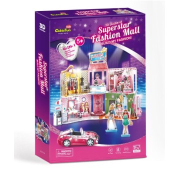 CUBIC FUN PUZZLE 3D MODNE CENTRUM HANDLOWE - E1617