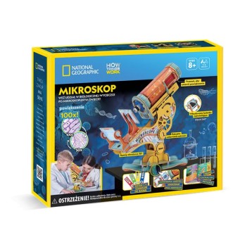 CUBIC FUN PUZZLE 3D NATIONAL GEOGRAPHIC MIKROSKOP
