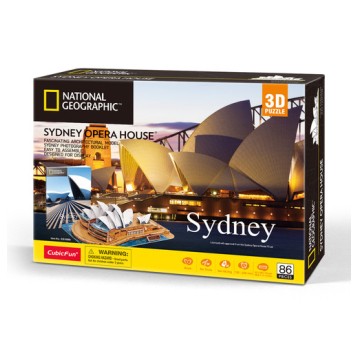 CUBIC FUN PUZZLE 3D NATIONAL GEOGRAPHIC SYDNEY