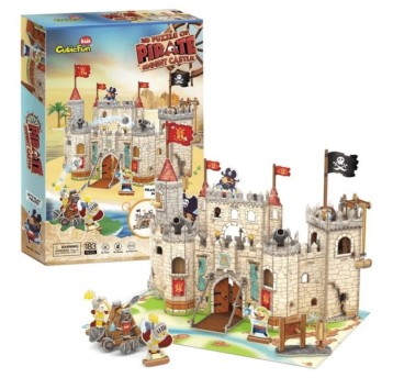 CUBIC FUN PUZZLE 3D ZAMEK PIRATÓW - P833h.8332