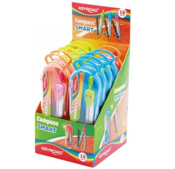 CYRKIEL METALOWY, KEYROAD, W ETUI,