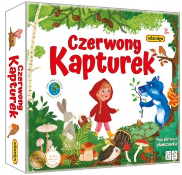 CZERWONY KAPTUREK GRA PLANSZOWA 7813