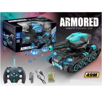 Czołg R/C 1:12 na kulki żelowe 7089