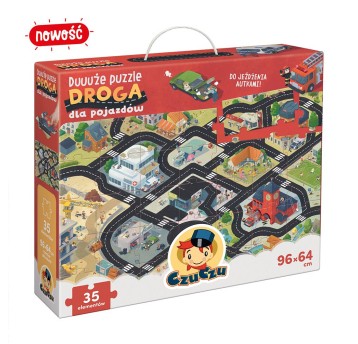 CzuCzu Duuuże puzzle Droga dla pojazdów 1613