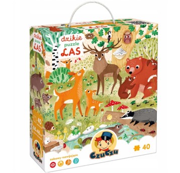 CzuCzu Dzikie puzzle Las 2504