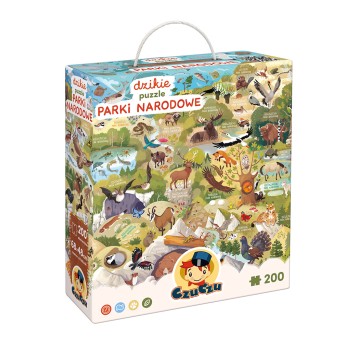 CzuCzu Dzikie puzzle Parki Narodowe