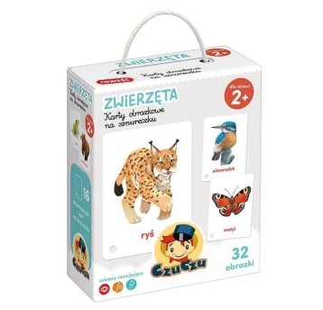 CzuCzu Karty obrazkowe na sznureczku Zwierzęta2145
