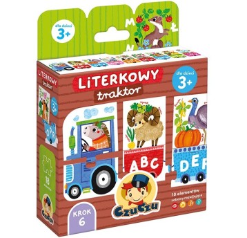 CzuCzu Literkowy traktor 4645