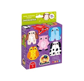 CzuCzu Moje pierwsze puzzle Zwierzątka 4140