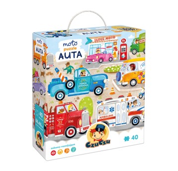 CzuCzu Moto puzzle Auta