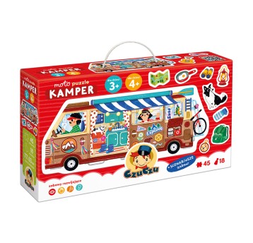 CzuCzu Moto puzzle Kamper 4492