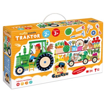 CzuCzu Moto puzzle Traktor 3211