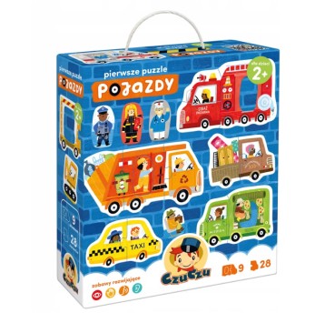 CzuCzu Pierwsze puzzle Pojazdy