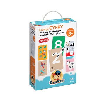 CZUCZU POZNAJĘ CYFRY ZABAWY Z PISAKIEM 3531