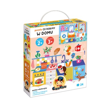 CzuCzu Puzzle Co robimy W domu 2481