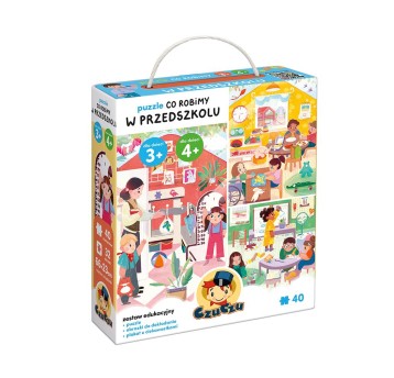 CzuCzu Puzzle Co robimy w przedszkolu