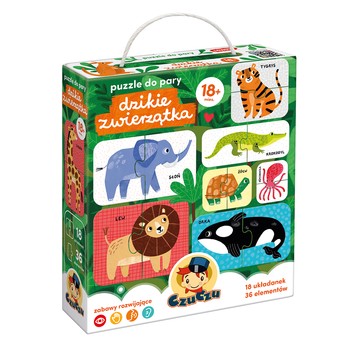 CzuCzu Puzzle do pary Dzikie zwierzątka 2566