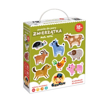 CzuCzu Puzzle do pary Zwierzątka na wsi 1811