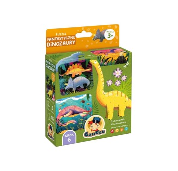CzuCzu Puzzle Fantastyczne Dinozaury.