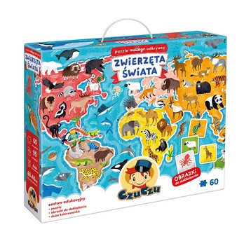 CzuCzu Puzzle Małego odkrywcy Zwierzęta świata