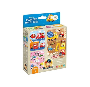 CzuCzu Puzzle Pojazdy małe i duże 3785