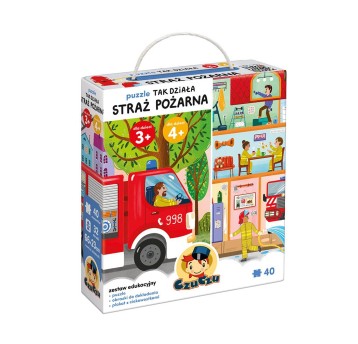 CzuCzu Puzzle Tak działa Straż pożarna 3808