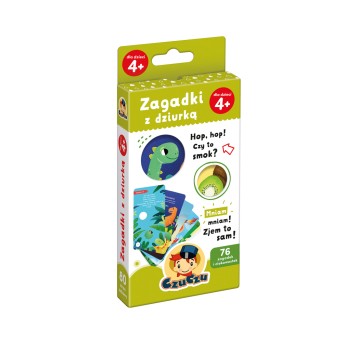 CzuCzu Zagadki z dziurką 4+