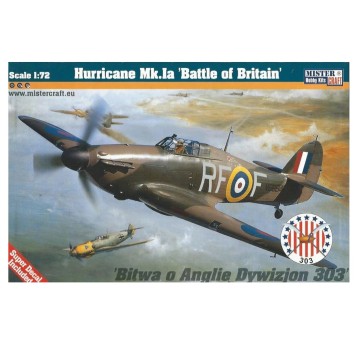 D-180 HURRICANE MK.IA BATTLE OF BRITAIN 1:72 1809