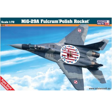 D-97 MIG-29A FULCRUM POLISH ROCKET 1:72 0970
