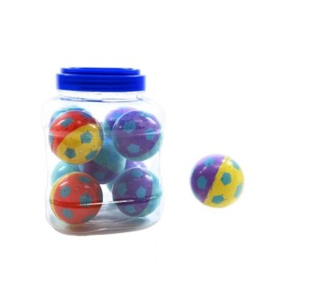 D42862 / PIŁKA KAUCZUKOWA 6CM (10/300) A'10