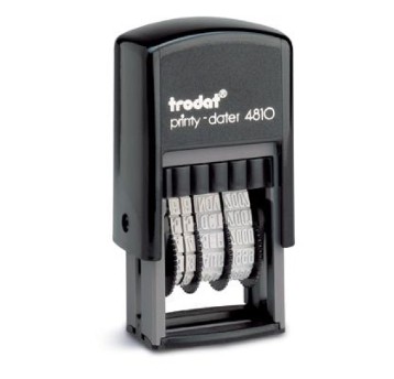 DATOWNIK 4810 ISO PRINTY CZCIONKA 4MM SAMOTUSZ.