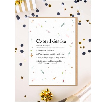 DEFINICJA CZTERDZIESTKI kartka 9276