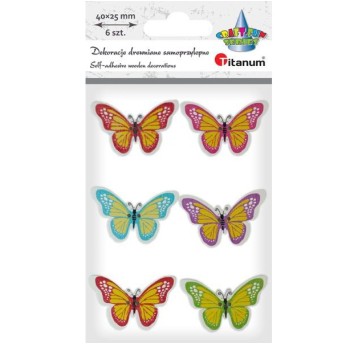 DEKOR.DRE.MOTYLE A`6 19TH-001