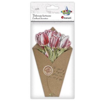 DEKOR.KART.KWIATY TULIPANY 24XQ0501-11 5499