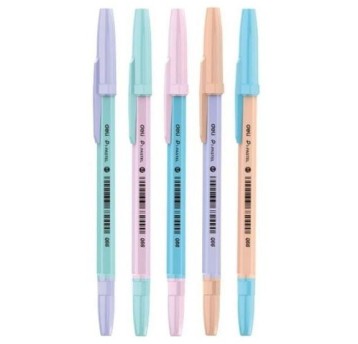 DELI DŁUGOPIS 0,7MM W PASTELOWE a"50 2490