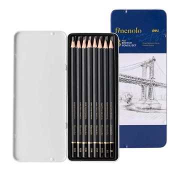 DELI OŁÓWKI DO SZKICOWANIA SERIA FINENOLO ZESTAW 8