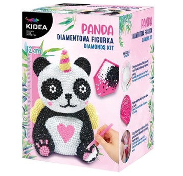 DIAMENTOWA FIGURKA PANDA KIDEA 8503 aa