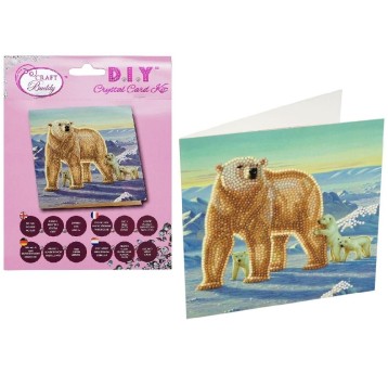 DIAMENTOWA MOZAIKA 18X18 RODZINA POLARNA 8568