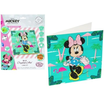 DIAMENTOWA MOZAIKA MINNIE NA WAKACJACH 0607