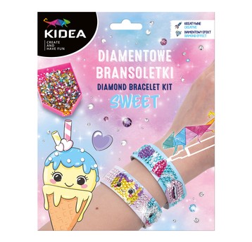 DIAMENTOWE BRANSOLETKI SWEET KIDEA 0200