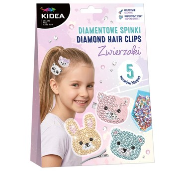 DIAMENTOWE SPINKI ZWIERZAKI KIDEA 4307