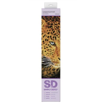 DIAMOND DOTS ADULTS LEOPARD PORTRAIT 5735