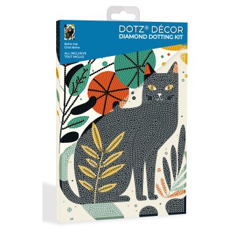 DIAMOND DOTZ ADULTS BOHO CAT 2510