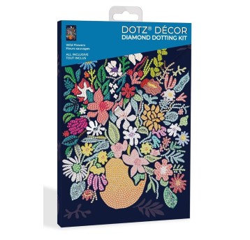 DIAMOND DOTZ ADULTS WILD FLOWERS 2480