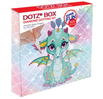 DIAMOND DOTZ BOX ARIEL THE BABY DRAGON 8737
