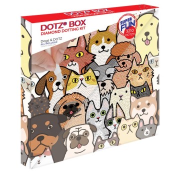 DIAMOND DOTZ DOGS DOTZ DOTZ BOX 8911